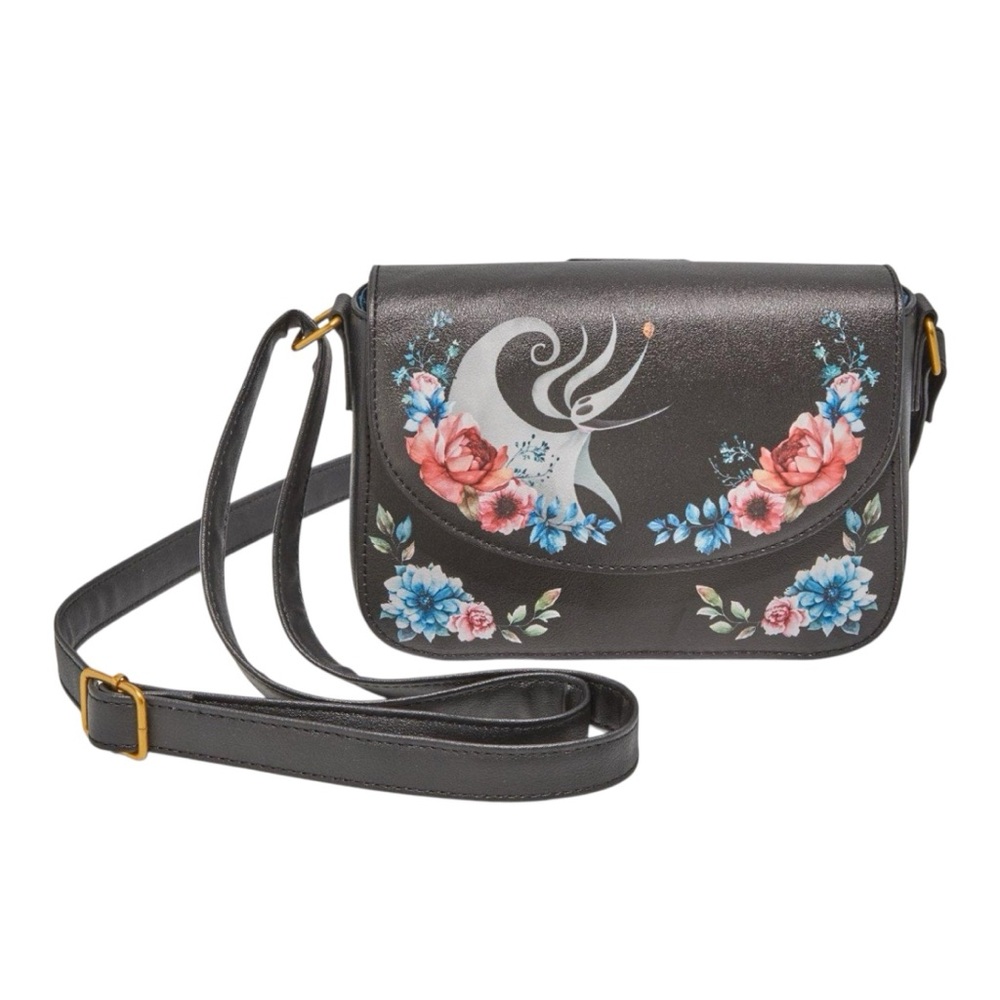 NEW Loungefly Disney The Nightmare Before Christmas Zero Floral Crossbody Bag